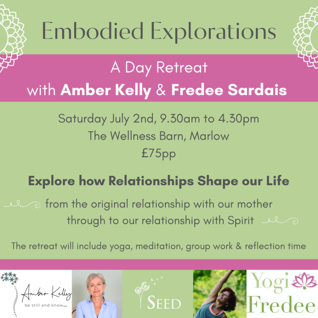 embodied explorations, amber keely, fredee sardias, day retreat marlow, yoga retreat, meditation retreat, seed marlow